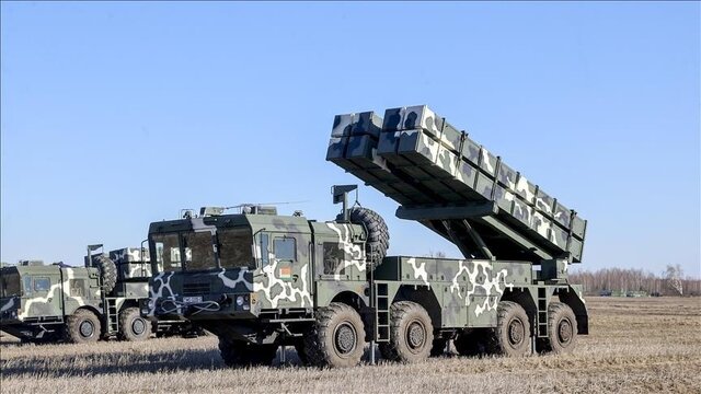 رزمایش دفاع هوایی روسیه در مسکو 