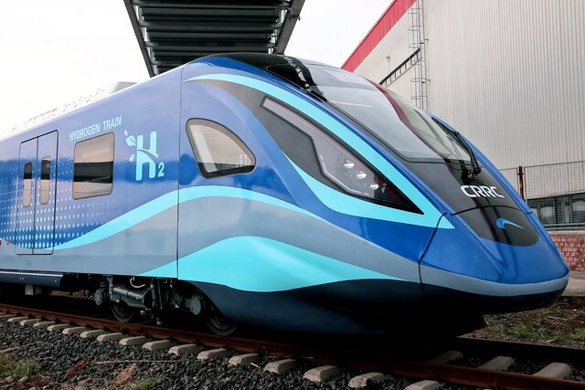 قطار هیدروژنی چین با سرعت ۱۰۰ کیلومتر در ساعت راه‌اندازی شد