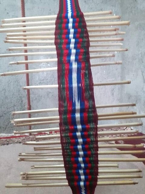 نماد صلابت در لباس بلوچی