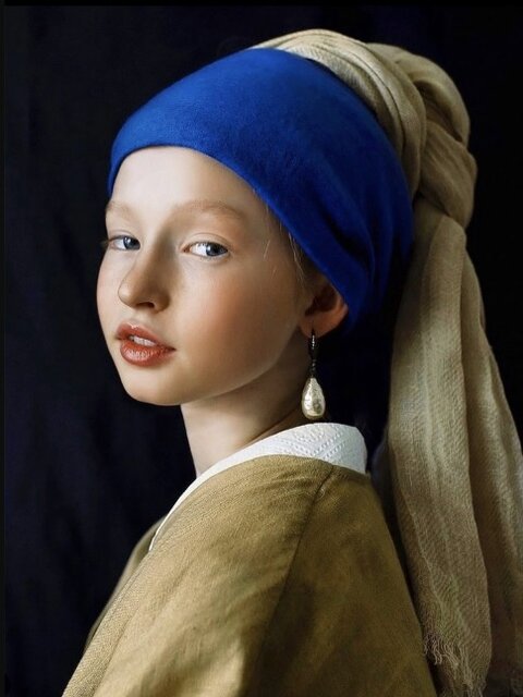 جای خالی دختری با گوشواره مروارید را با پیاز پر کردند!