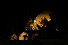 گنبد کلیسای «بیت اللحم» که از میدان جلفا قابل مشاهده است.