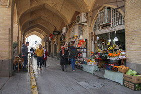 بازارچه محلی واقع در میدان جلفا و در مجاورت کلیسای مریم مقدس