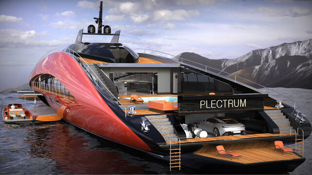 ارائه طرح مفهومی یکی از سریعترین قایقهای تفریحی جهان