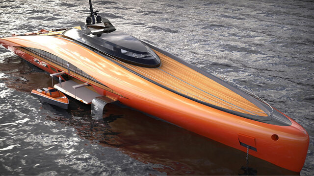 ارائه طرح مفهومی یکی از سریعترین قایقهای تفریحی جهان