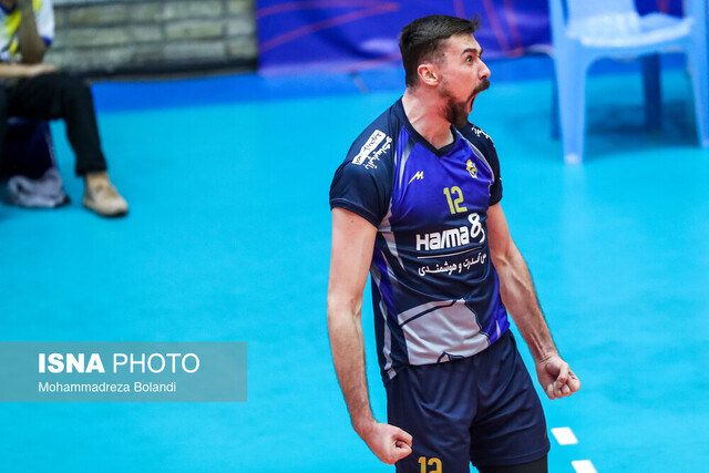 دقایقی از والیبال پیکان و نیان الکترونیک دقایقی از والیبال پیکان و نیان الکترونیک