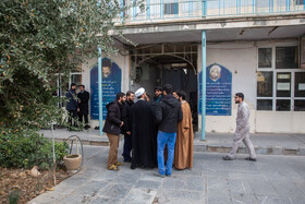 دیدار وزیر فرهنگ و ارشاد اسلامی با طلاب و اساتید مدرسه علمیه حقانی قم
