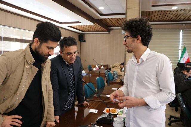 دیدار رییس دانشگاه محقق اردبیلی با دبیران و اساتید مشاور انجمنهای علمی دانشجویی