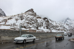 برف و باران، ترافیک را به آزادراه‌ها کشاند