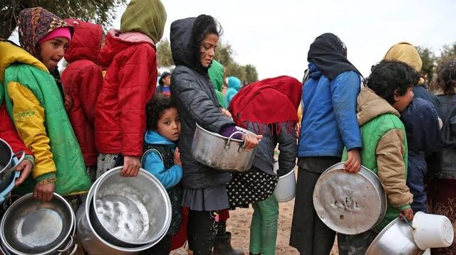 سازمان ملل: گرسنگی جان میلیون‌ها سوری را تهدید می‌کند