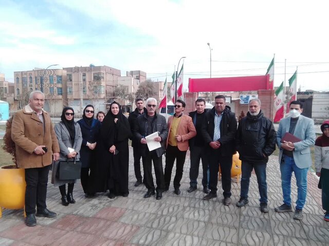 بازدید اصحاب رسانه از پروژهای عمرانی شهرداری منطقه 3 زاهدان