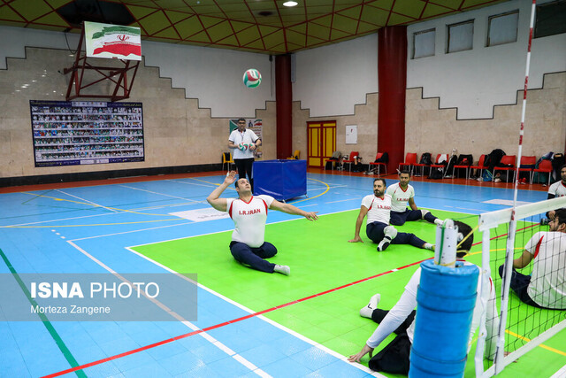 حضور نمایندگان خراسان رضوی در مسابقات لیگ والیبال نشسته کشور