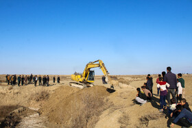 تخریب آب‌بندان‌های حاشیه رودخانه گرگانرود - گلستان