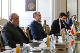 دیدار وزیران خارجه ایران و قطر