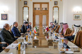 دیدار وزیران خارجه ایران و قطر