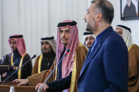 دیدار وزیران خارجه ایران و قطر