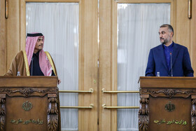 دیدار وزیران خارجه ایران و قطر