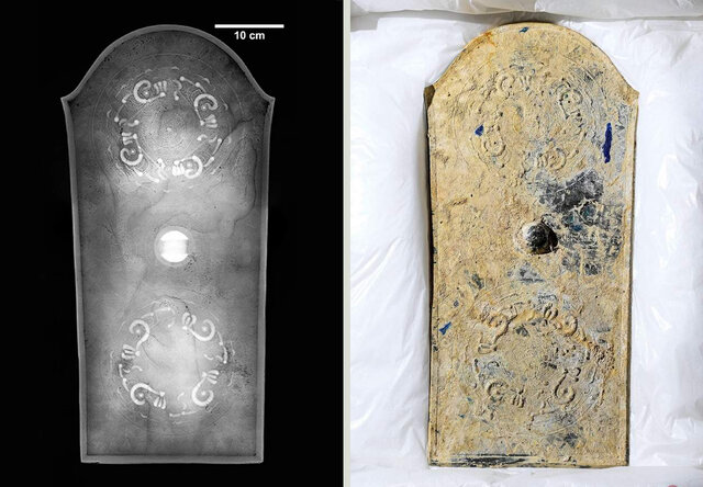 کشف شمشیر ۲ متری در گور