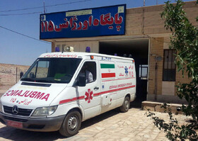 یک پایگاه اورژانس ۱۱۵ در شهرستان قلعه گنج افتتاح شد