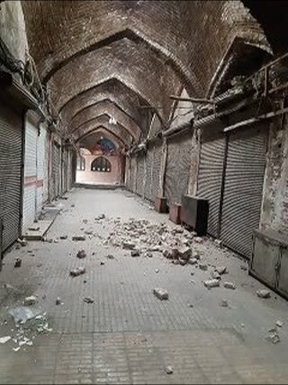 ترکخوردگی چندبنای تاریخی در «خوی» / آرامگاه «شمس» آسیب جدی ندید