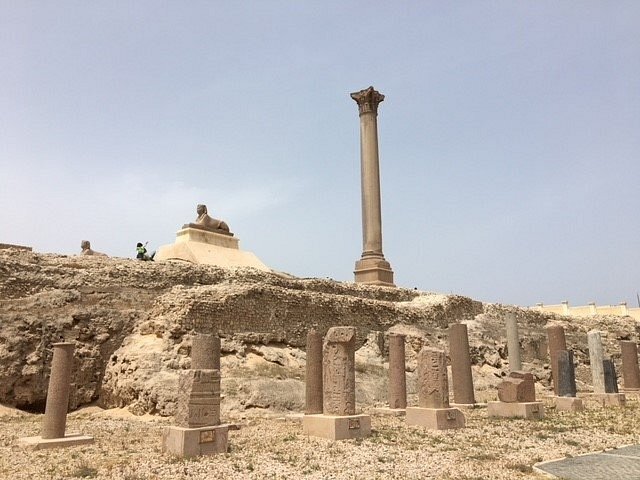 ویرانههای سراپیوم اسکندریه آتشی که به جان ایده «اسکندر» افتاد