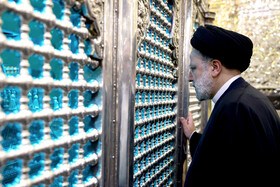 آیت‌الله رئیسی حرم حضرت عبدالعظیم حسنی(ع) را زیارت کرد