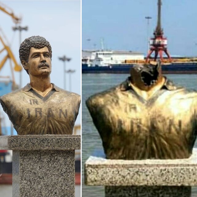 حس عجیب تماشای یک عکس از سردیس سیروس قایقران