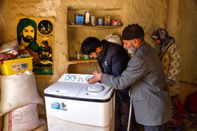 اردوی جهادی در روستای طراقی کُرد از توابع استان خراسان شمالی