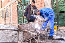 اردوی جهادی در روستای طراقی کُرد از توابع استان خراسان شمالی