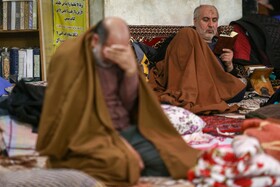 مراسم اعتکاف - همدان