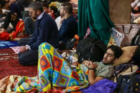 مراسم اعتکاف - همدان