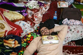 مراسم اعتکاف - همدان