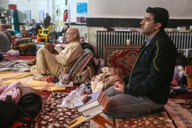 مراسم اعتکاف - همدان