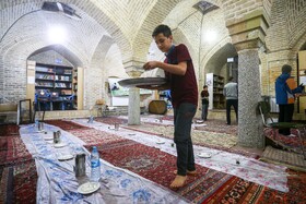 مراسم اعتکاف - همدان