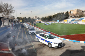رزمایش پلیس بزرگراه‌های سراسر کشور