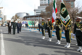سردار رادان، فرمانده فراجا، رییس پلیس راهور در رزمایش پلیس بزرگراه‌های سراسر کشور