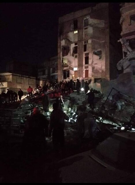 ابراز همدردی سفارت ایران با مردم سوریه در پی زلزله امروز در این کشور