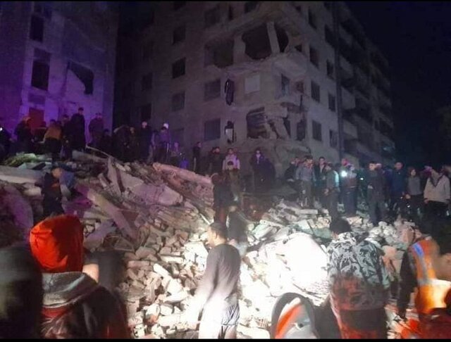 ابراز همدردی سفارت ایران با مردم سوریه در پی زلزله امروز در این کشور