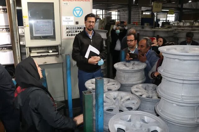 بازدید اصحاب رسانه کرمان از واحدهای صنعتی و معدنی شهرستان رفسنجان + تصاویر