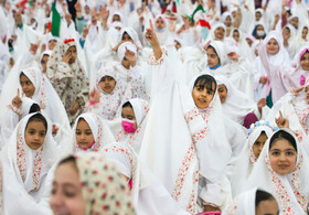 جشن تکلیف ۴ هزار دانش آموز دختر - کرمان