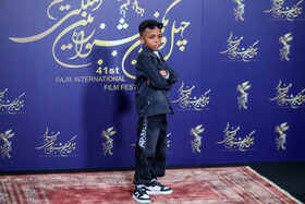 شایان دارمی‌پور، بازیگر در هفتمین روز از چهل و یکمین جشنواره بین‌المللی فیلم فجر