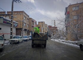  شهرداری مریوان برای مقابله با بحران های بارش برف آمادگی کامل دارد