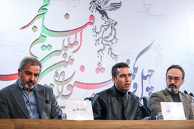 هادی محمدپور، کارگردان در نشست پرسش و پاسخ فیلم های پاور 