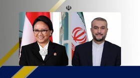 ابراز امیدواری وزیر خارجه اندونزی برای مستحکم‌تر شدن روابط با ایران