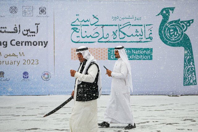 عکس از آرشیو فروش ۵۷۵ میلیون تومانی صنایع دستی خراسان رضوی در نمایشگاه گردشگری تهران