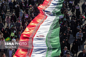 برگزاری راهپیمایی ۲۲ بهمن در البرز