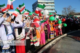 گزارش ایسنا از جلوه های بی بدیل حماسه حضور مردم گرگان