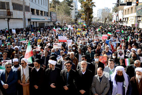 پیام تقدیر و تشکر از حضور با شکوه مردم سیستان و بلوچستان در راهپیمایی ۲۲ بهمن