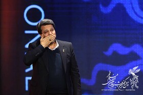 ُبغض محمد خزاعی در اختتامیه فیلم فجر