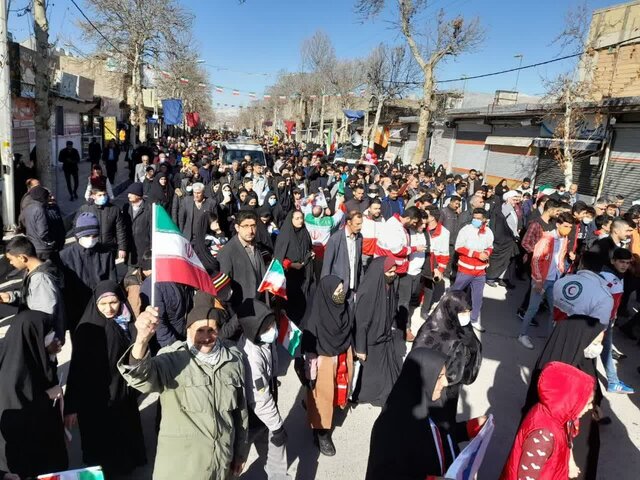 آغاز راهپیمایی یومالله ۲۲ بهمن در لرستان