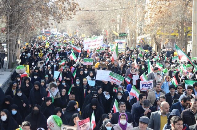 آغاز راهپیمایی یومالله ۲۲ بهمن در لرستان